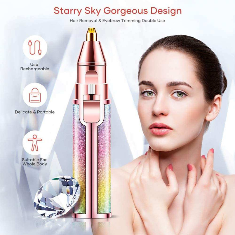 RECHARGEABLE EYEBROW TRIMMER