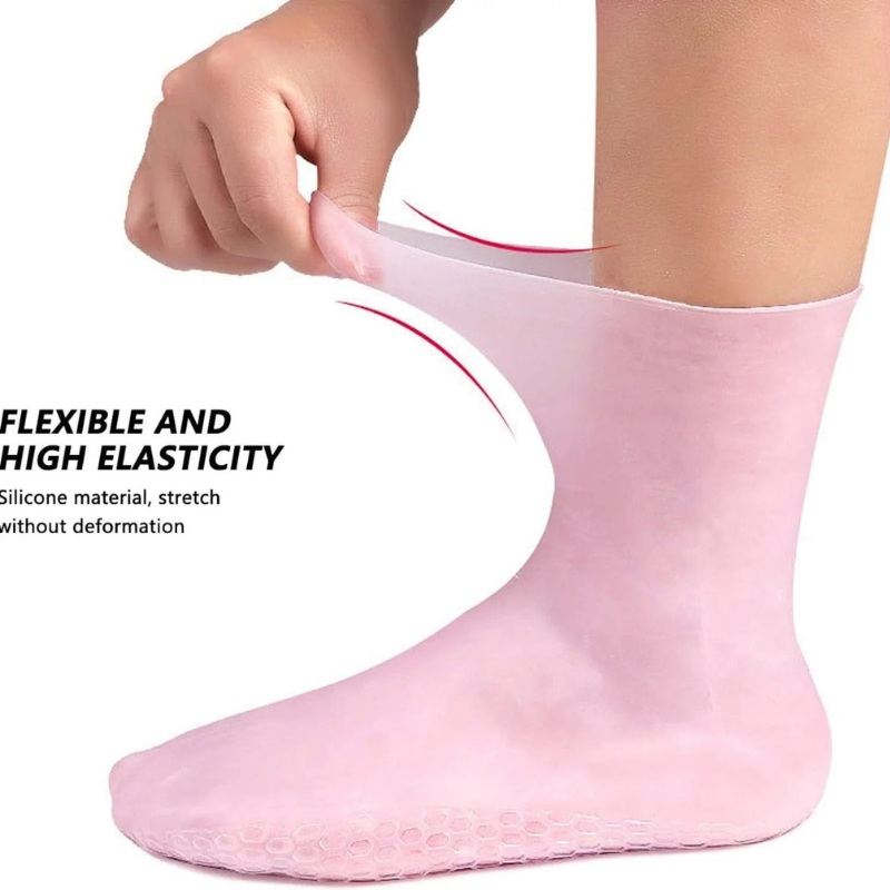 SILICON MOISTURIZING SOCKS